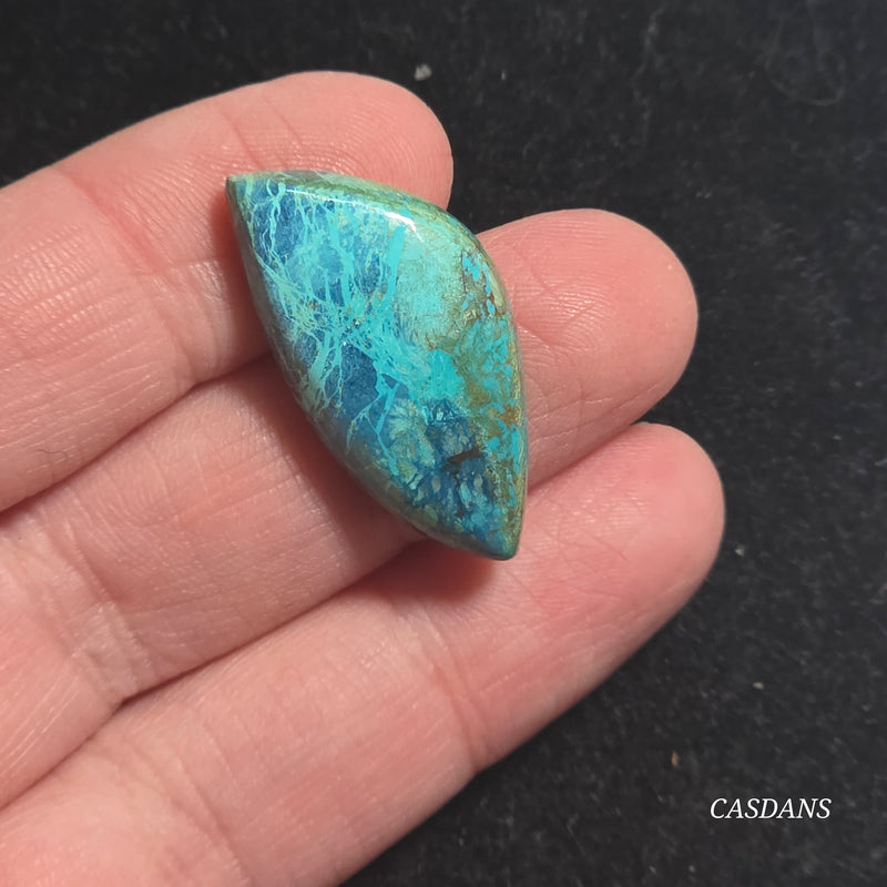 Shattuckite Cabochon *IMPERFECT*