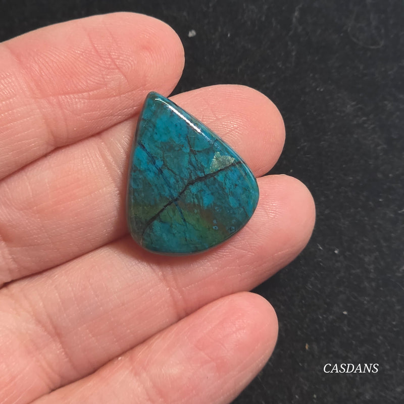 Shattuckite Cabochon *IMPERFECT*