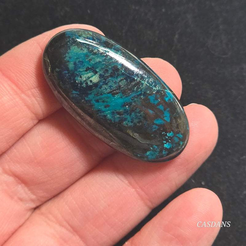 Shattuckite Cabochon *IMPERFECT*