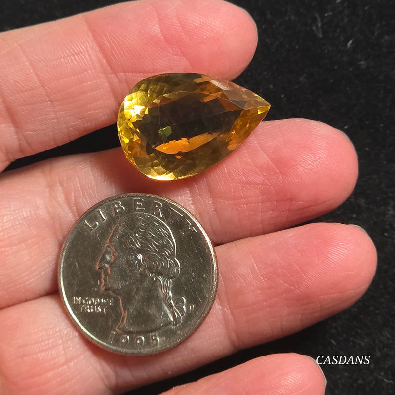 Citrine Facet