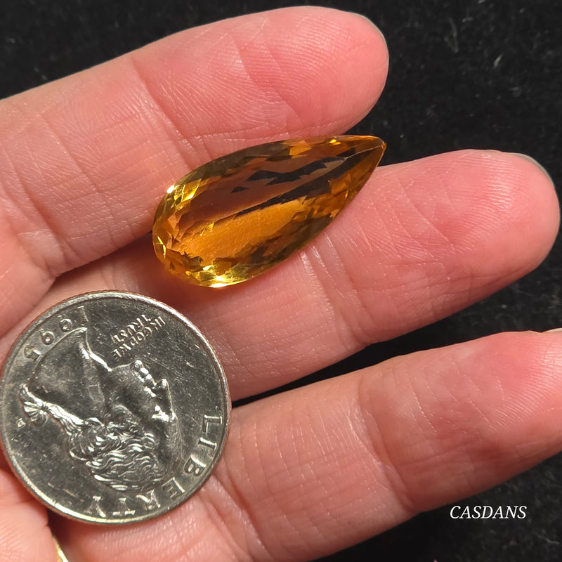 Citrine Facet