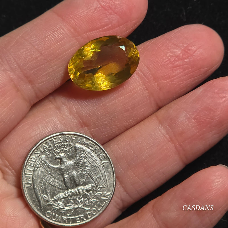 Citrine Facet