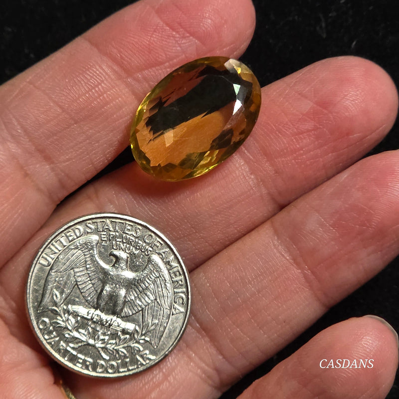 Citrine Facet