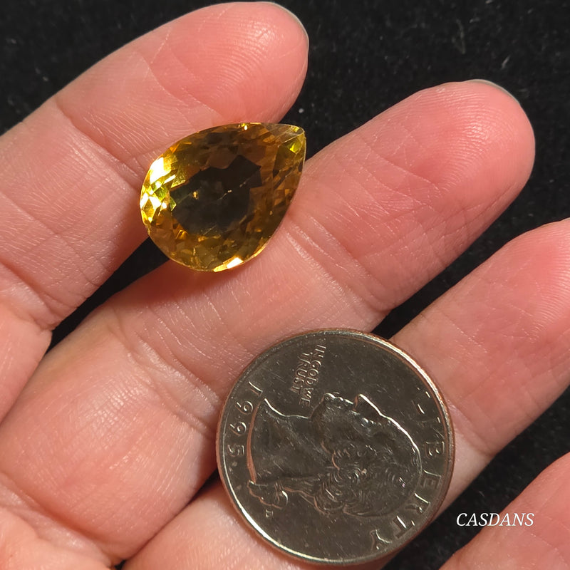 Citrine Facet