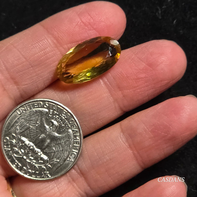 Citrine Facet