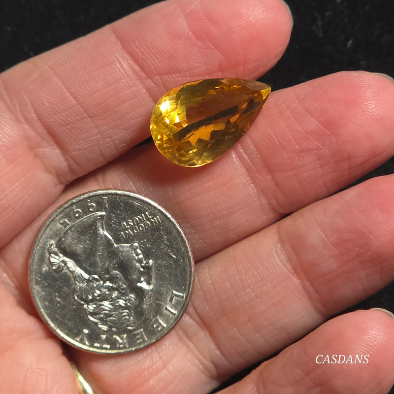 Citrine Facet
