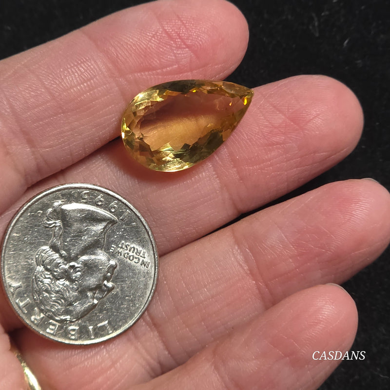Citrine Facet
