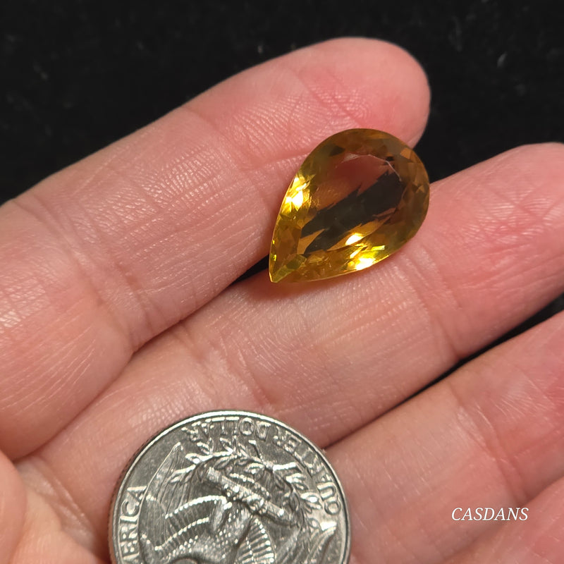 Citrine Facet