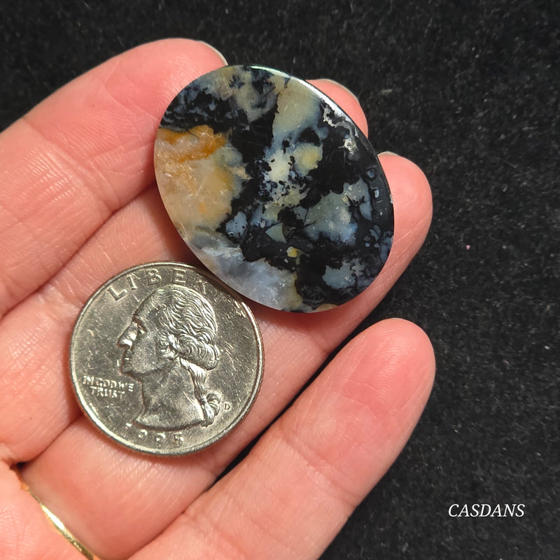 Dendritic Agate Cabochon