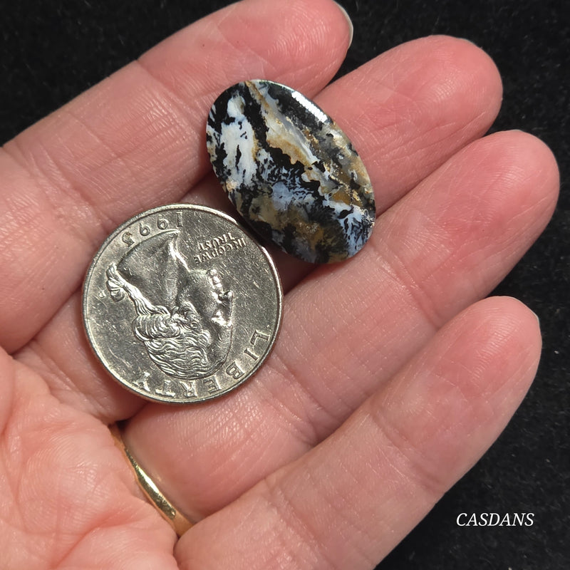 Dendritic Agate Cabochon