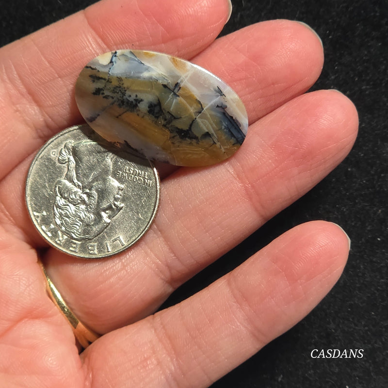 Dendritic Agate Cabochon