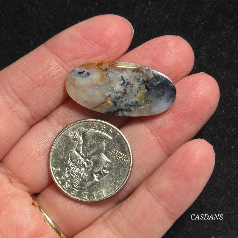 Dendritic Agate Cabochon