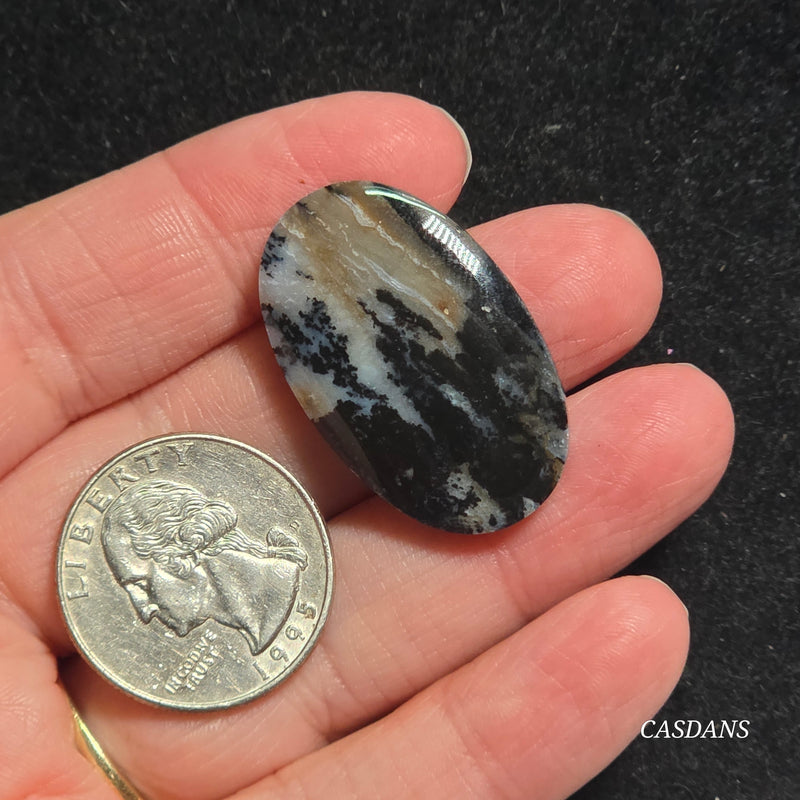 Dendritic Agate Cabochon