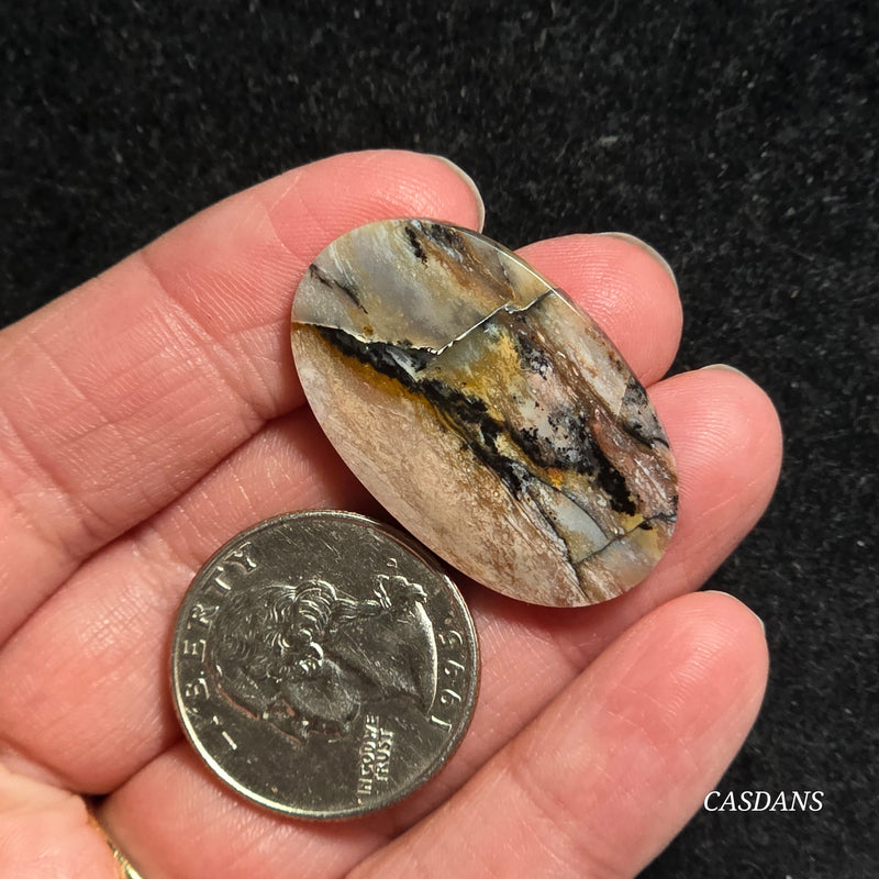 Dendritic Agate Cabochon