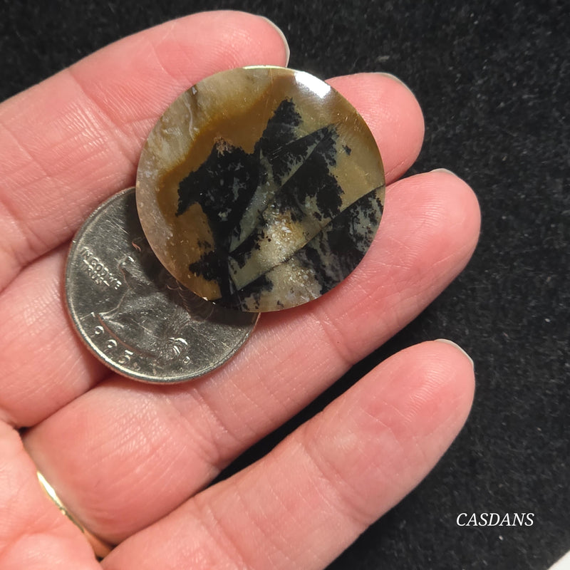 Dendritic Agate Cabochon