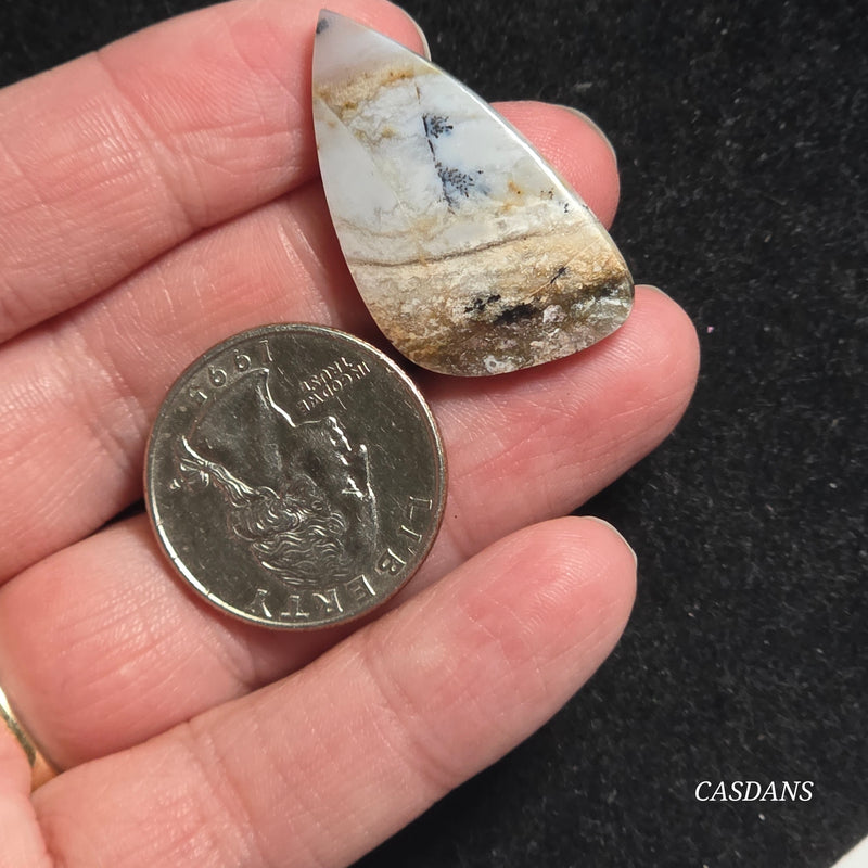 Dendritic Agate Cabochon