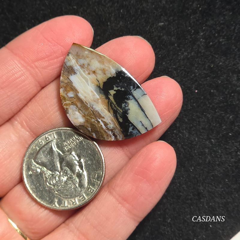 Dendritic Agate Cabochon