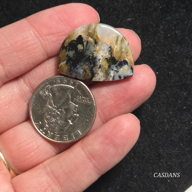 Dendritic Agate Cabochon