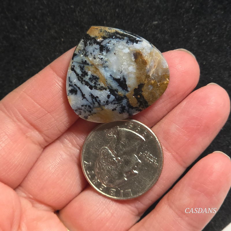 Dendritic Agate Cabochon