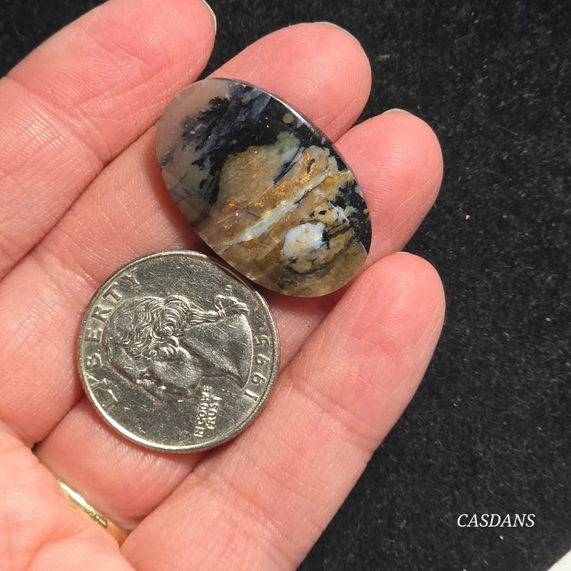 Dendritic Agate Cabochon