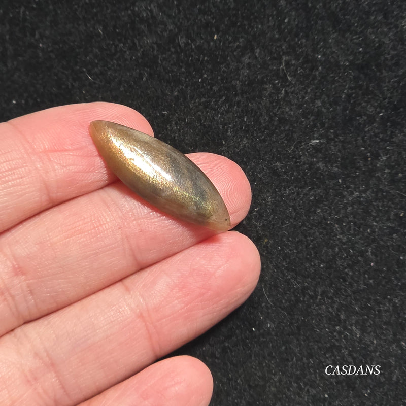 Black Sunstone Cabochon
