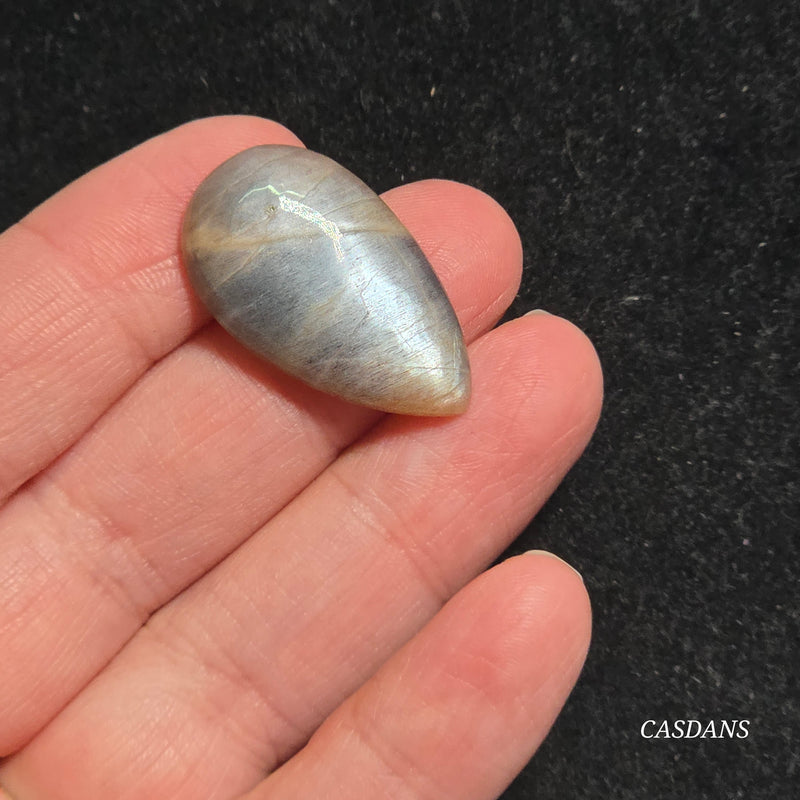 Black Moonstone Cabochon