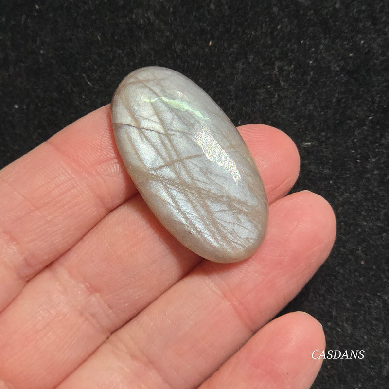 Black Moonstone Cabochon