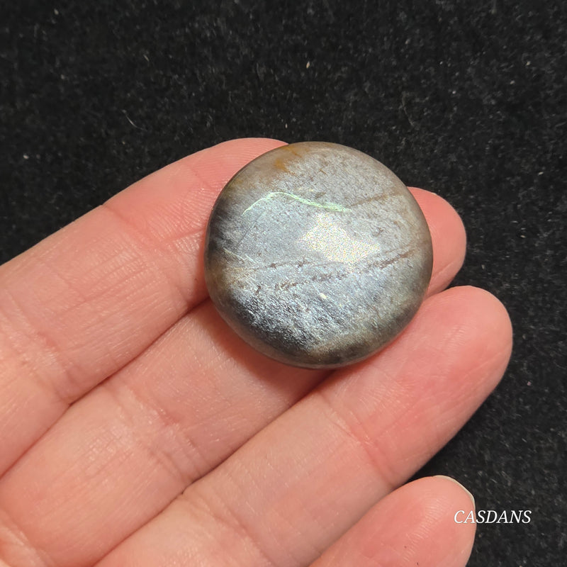 Black Moonstone Cabochon