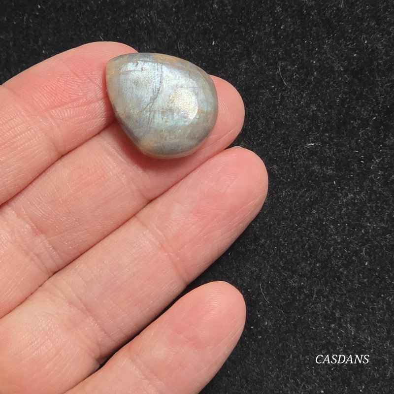 Black Moonstone Cabochon