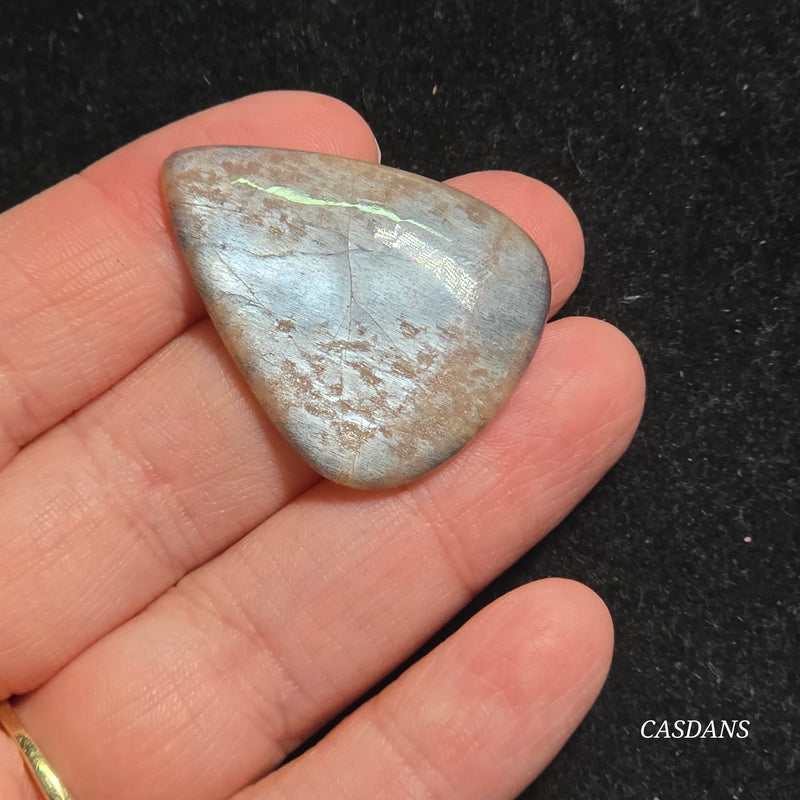 Black Moonstone Cabochon