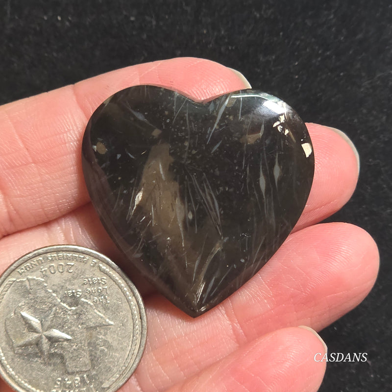 Peacock Feather Agate Cabochon