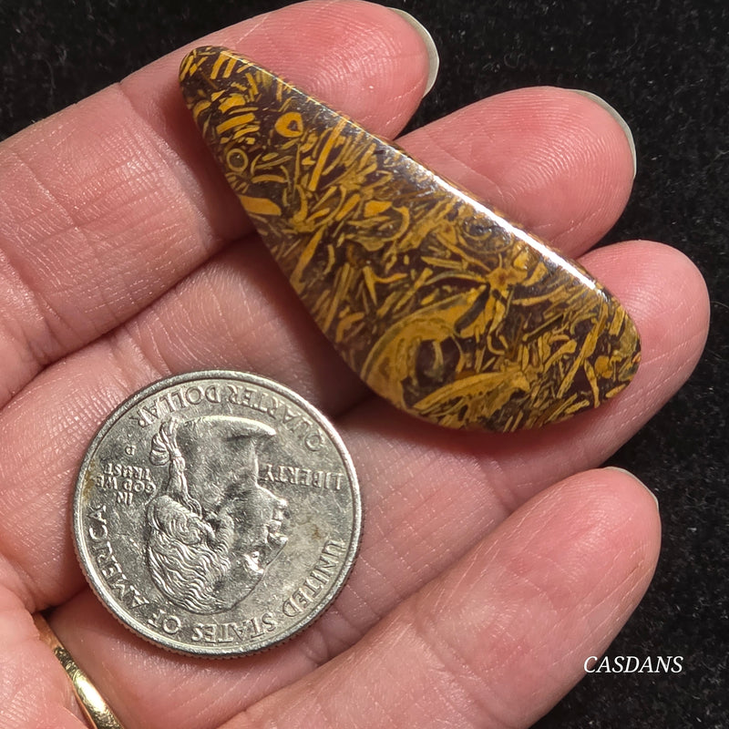 Miriam Stone / Calligraphy Stone Cabochon