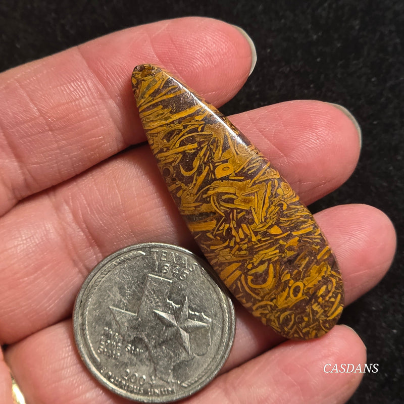 Miriam Stone / Calligraphy Stone Cabochon
