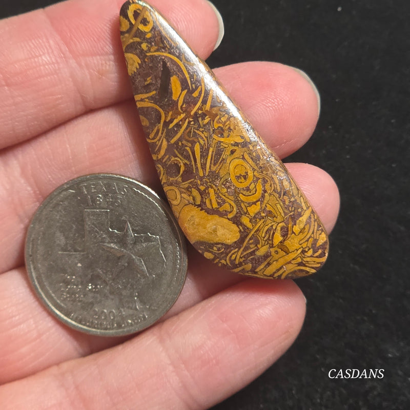 Miriam Stone / Calligraphy Stone Cabochon