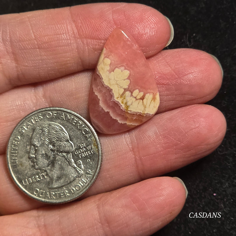 Rhodochrosite Cabochon