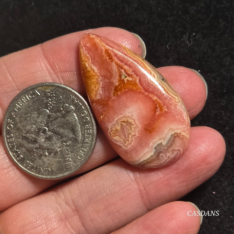 Rhodochrosite Cabochon