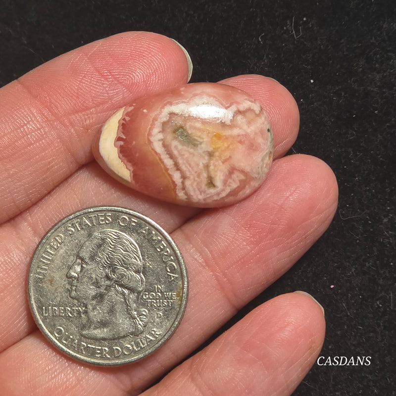 Rhodochrosite Cabochon