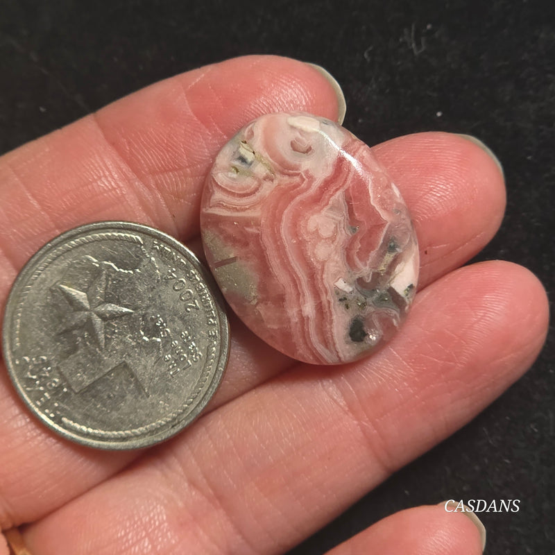 Rhodochrosite Cabochon