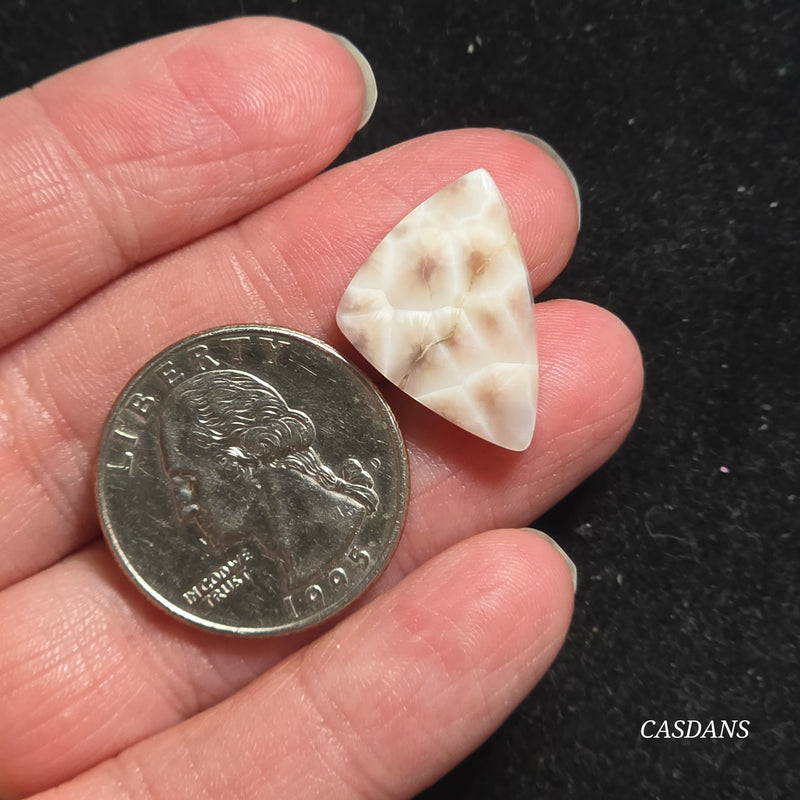 Pink Natrolite Cabochon