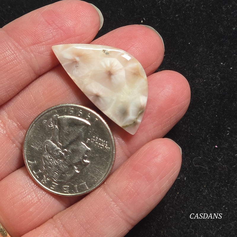 Pink Natrolite Cabochon