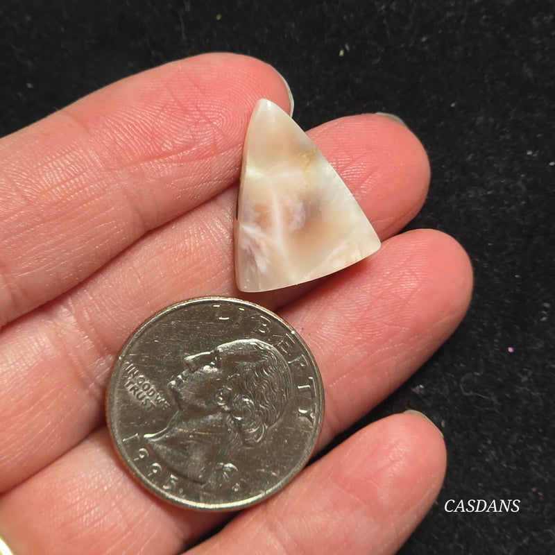 Pink Natrolite Cabochon