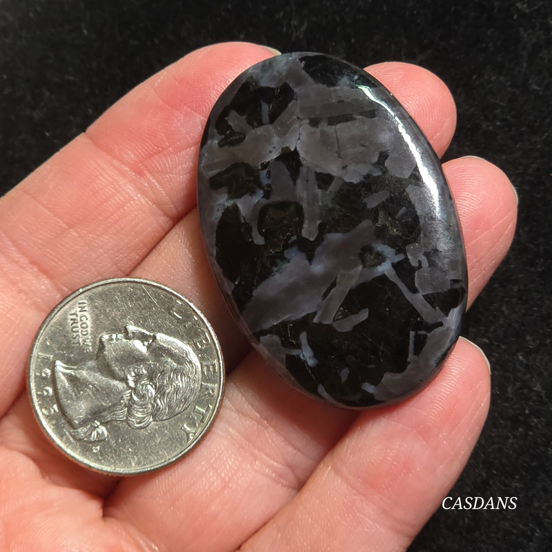 Indigo Gabbro Cabochon