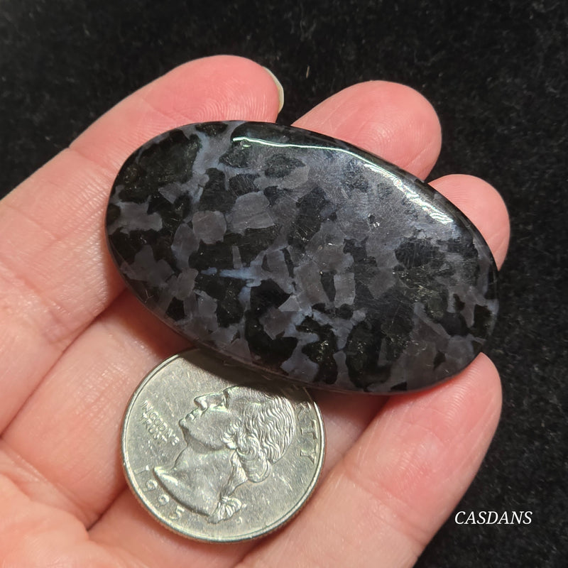 Indigo Gabbro Cabochon