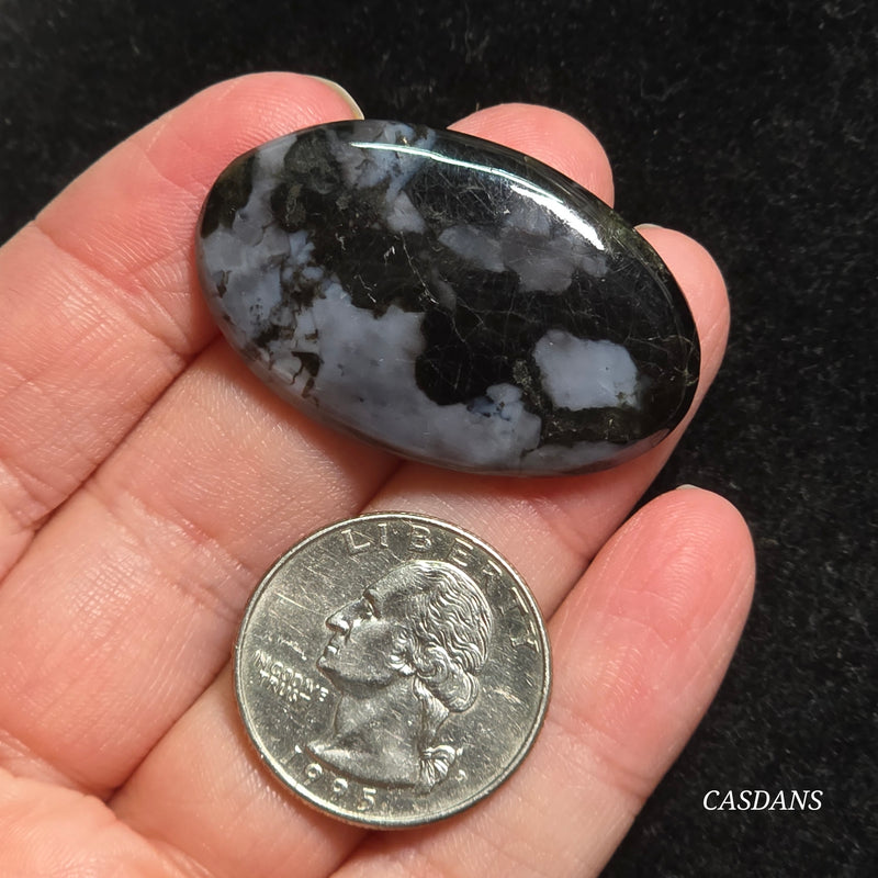 Indigo Gabbro Cabochon