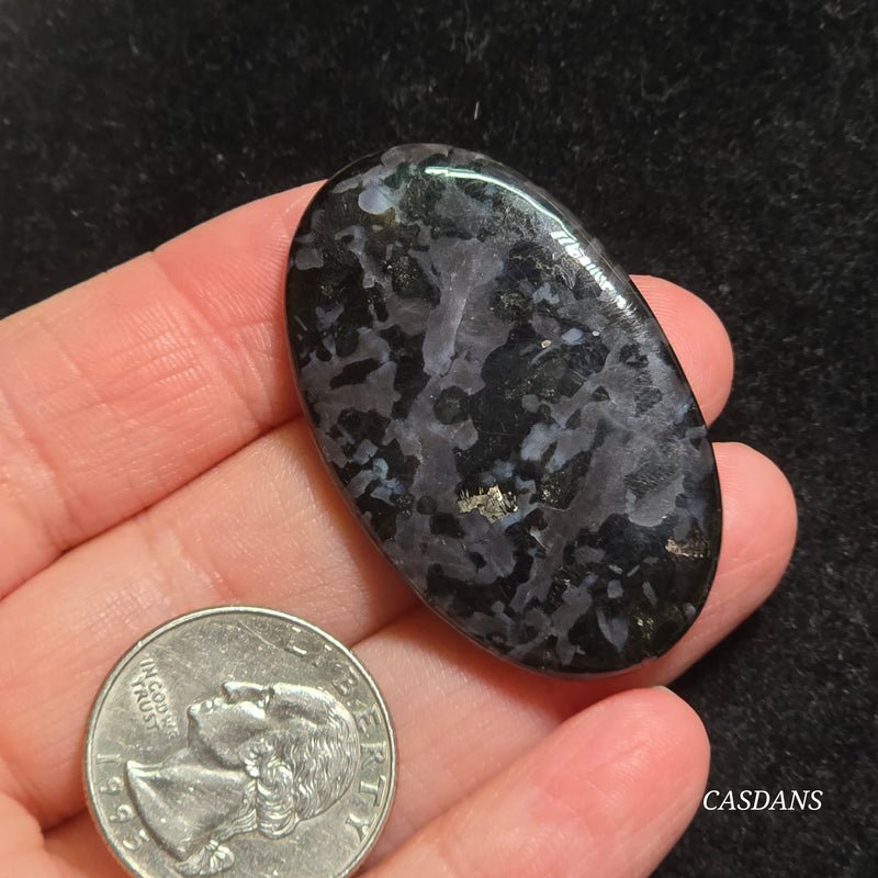Indigo Gabbro Cabochon