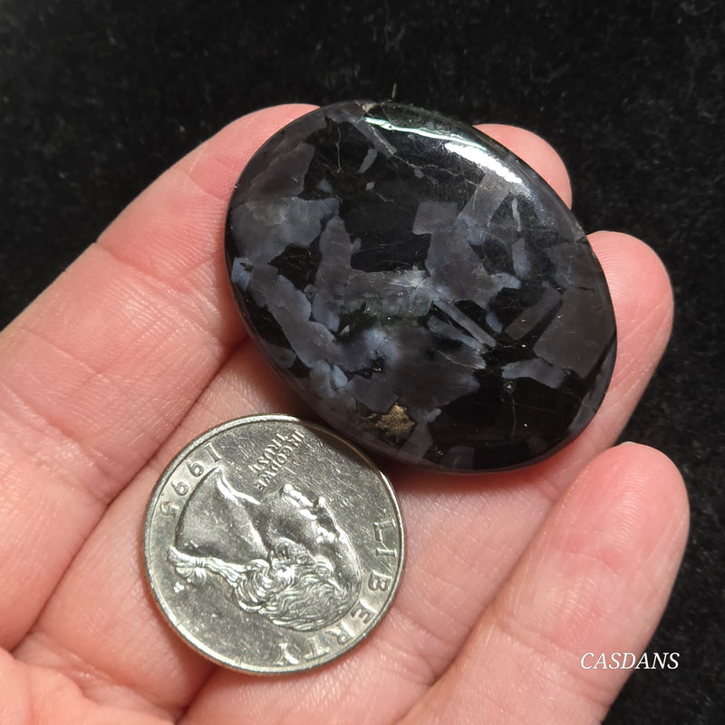 Indigo Gabbro Cabochon
