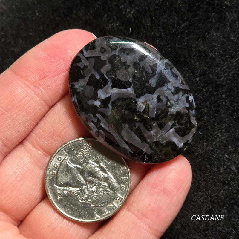Indigo Gabbro Cabochon