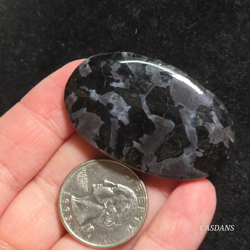 Indigo Gabbro Cabochon