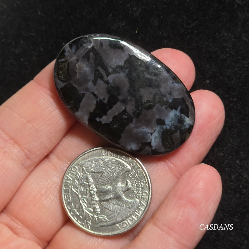 Indigo Gabbro Cabochon