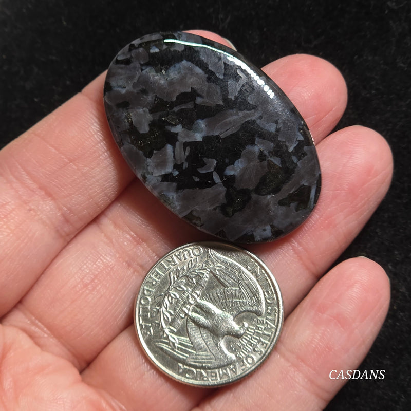 Indigo Gabbro Cabochon